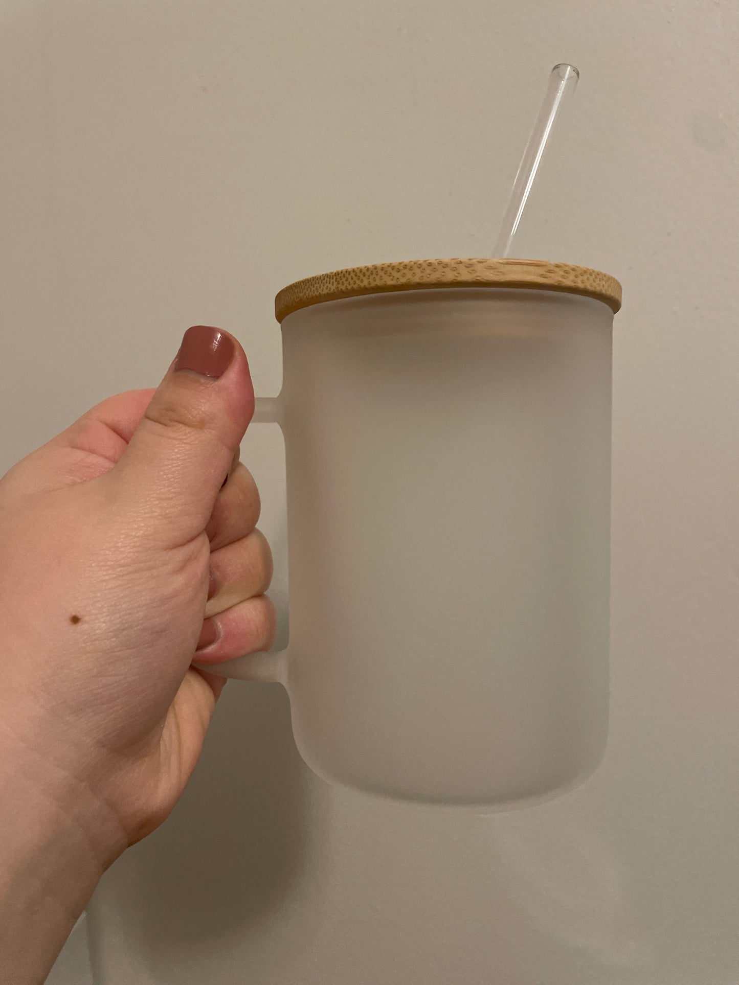 Custom 15 oz. Glass Mug