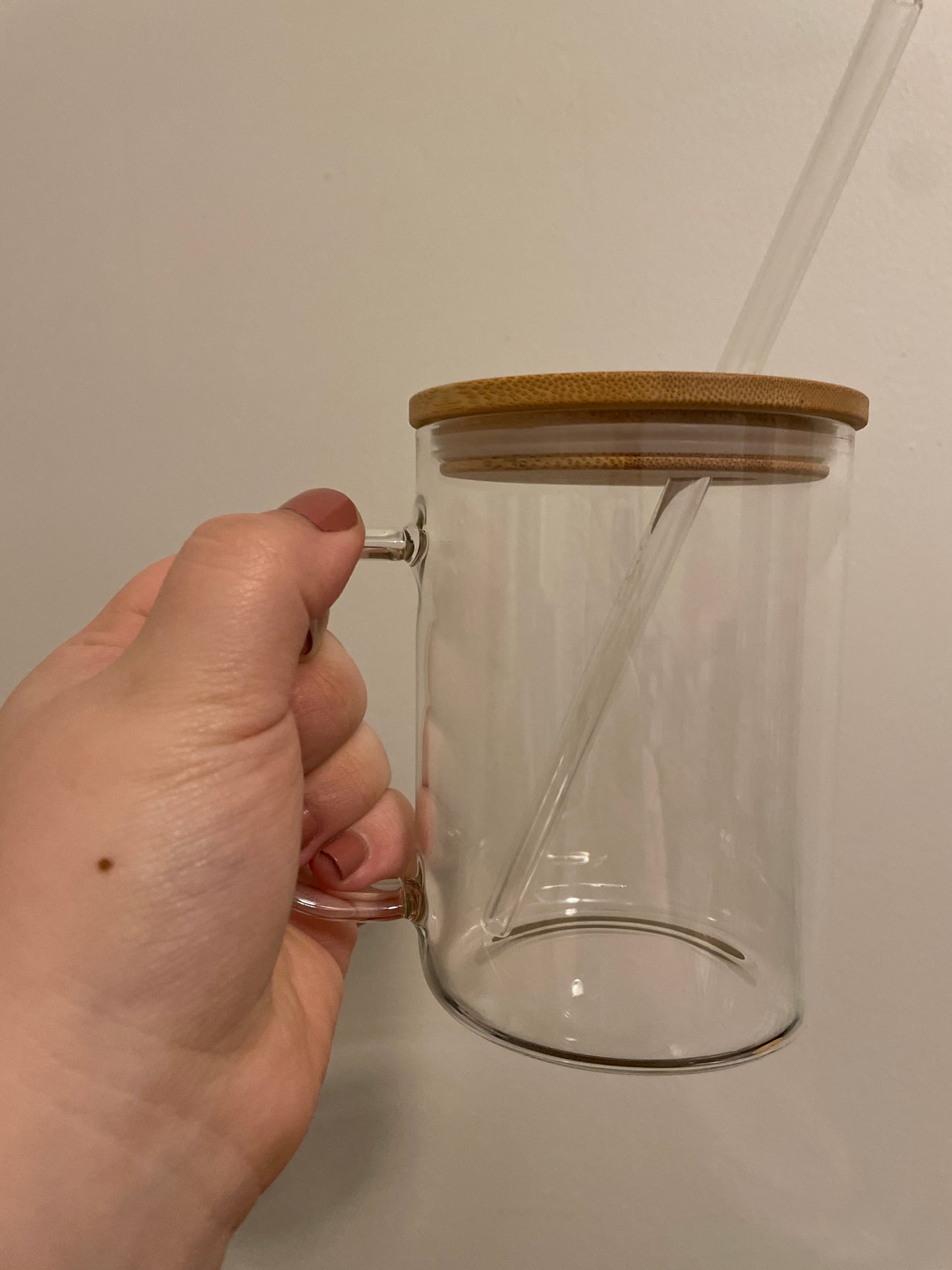 Custom 15 oz. Glass Mug